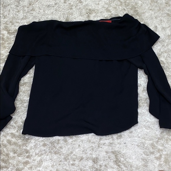 BLACK OFF THE SHOULDER BLOUSE!!!!!!!!!!!!!!!! - Picture 1 of 2